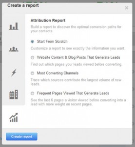 HubSpot Attribution Report Types